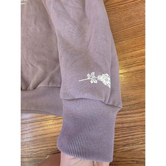 Civil Regime 1/4 Zip Up Womens Size Large Purple Sweater‎ Streetwear - Picture 4 of 11